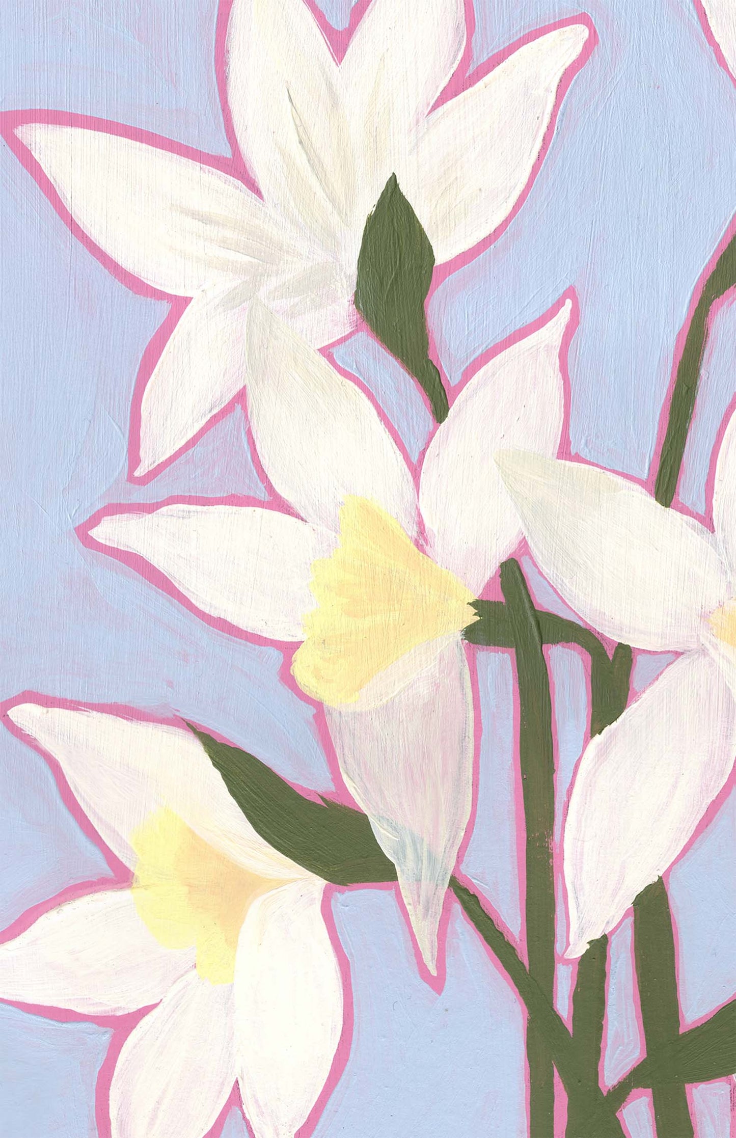 Illustration Bouquet Jonquilles