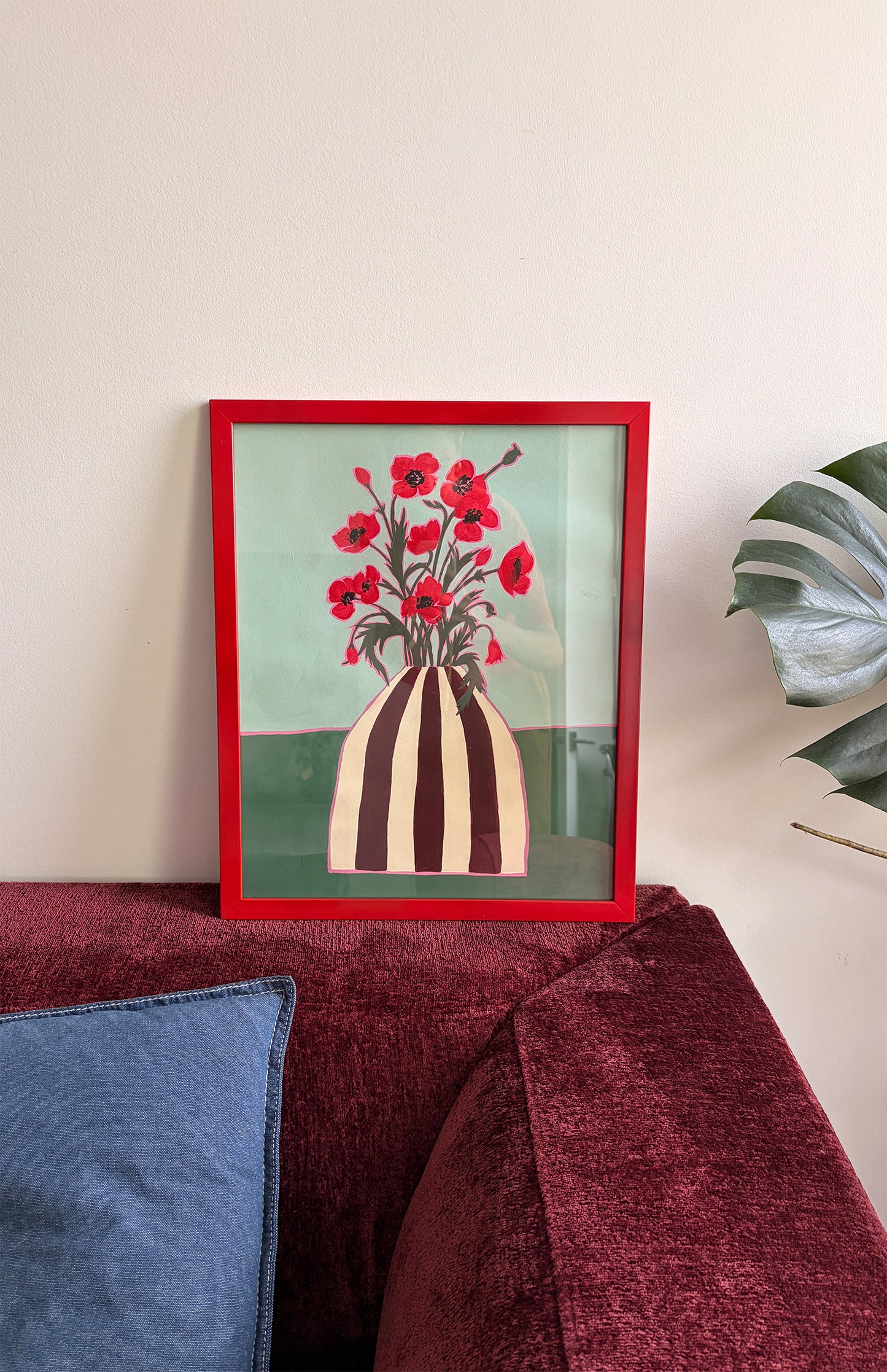 Illustration Bouquet Coquelicot